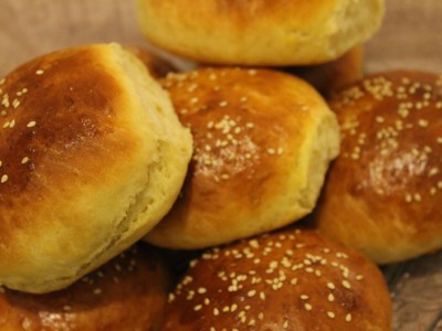 Impasto  panino per Hamburger